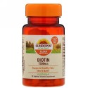 Sundown Naturals, Biotin, 7,500 mcg, 75 Tablets (Discontinued Item)
