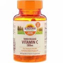 Sundown Naturals, ビタミンC、持続放出、500mg、カプセル90粒