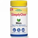 Super Nutrition, SimplyOne、男性用、トリプル パワー マルチビタミン、90錠