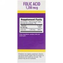 Superior Source, Folic Acid, 1,200 mcg, 100 Tablets