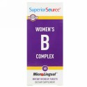 Superior Source, Women's B Complex, 60 MicroLingual Instant Dissolve Tablets (Discontinued Item)
