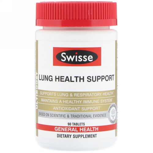 Swisse, 肺の健康サポート、90錠 (Discontinued Item)