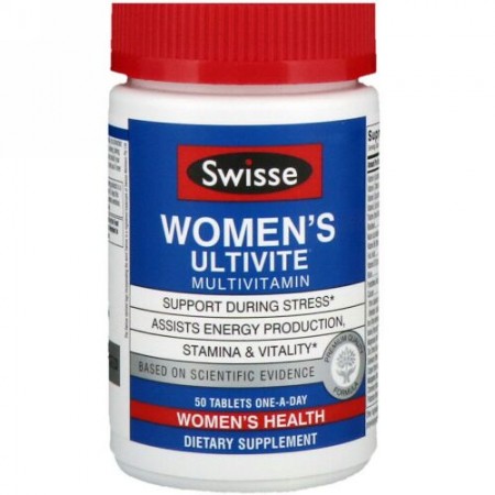 Swisse, Women's Ultivite Daily Multivitamin, 50 Tablets (Discontinued Item)