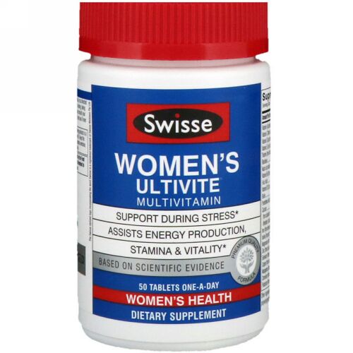Swisse, Women's Ultivite Daily Multivitamin, 50 Tablets (Discontinued Item)