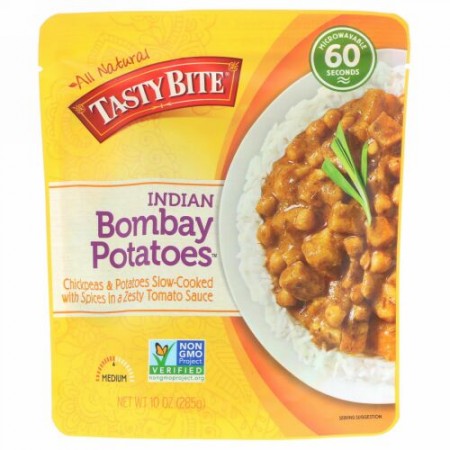 Tasty Bite, Indian, Bombay Potatoes, Medium, 10 oz (285 g) (Discontinued Item)