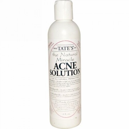 Tate's, ナチュラル・ミラクル・アクネ・ソルーション、8 fl oz (Discontinued Item)