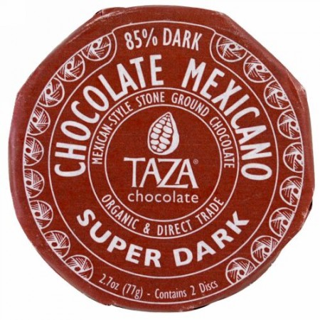 Taza Chocolate, チョコレートメキシカーノ、スーパーダーク、ディスク2枚 (Discontinued Item)