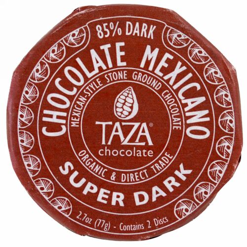 Taza Chocolate, チョコレートメキシカーノ、スーパーダーク、ディスク2枚 (Discontinued Item)