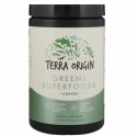 Terra Origin, Greens Superfoods Powder, Coffee, 8.47 oz (240 g) (Discontinued Item)