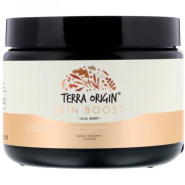 Terra Origin, Skin Boost, Acai Berry, 5.3 oz (150 g) (Discontinued Item)