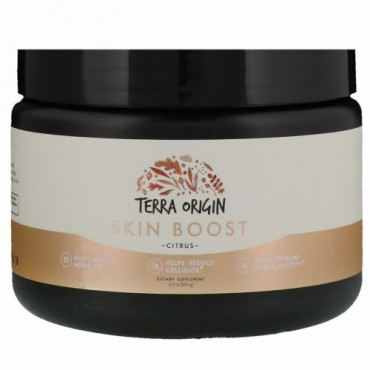 Terra Origin, Skin Boost Powder, Citrus, 5.3 (150 g) (Discontinued Item)