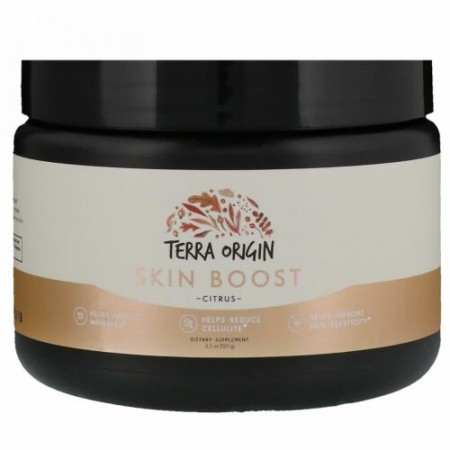 Terra Origin, Skin Boost Powder, Citrus, 5.3 (150 g) (Discontinued Item)