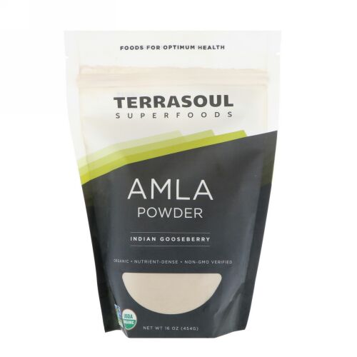 Terrasoul Superfoods, アムラパウダー、インドスグリ、454g（16 oz） (Discontinued Item)