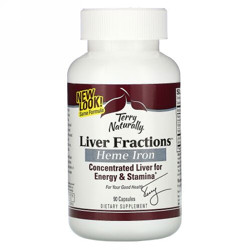 Terry Naturally, Liver Fractions（肝臓エキス）、90粒