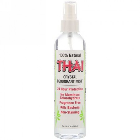 Thai Deodorant Stone, クリスタル・デオドラント・ミスト (240 ml)