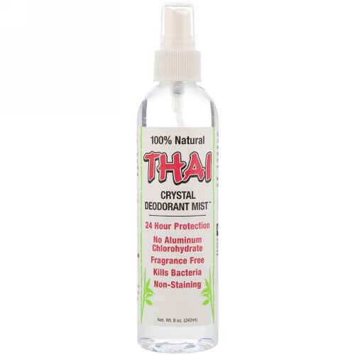 Thai Deodorant Stone, クリスタル・デオドラント・ミスト (240 ml)