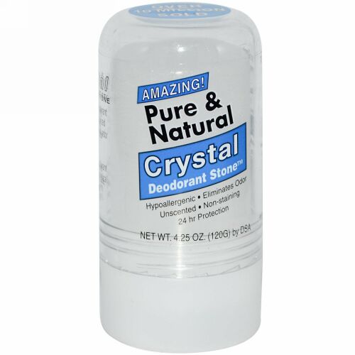 Thai Deodorant Stone, ピュア&ナチュラル, 水晶のデオドラント石（Crystal Deodorant Stone）, 4.25オンス (120 g)