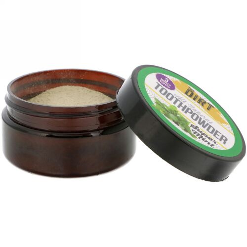 The Dirt, オールナチュラル歯磨き粉、スーパーミント、.88 oz (25 g) (Discontinued Item)