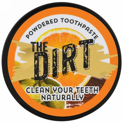 The Dirt, パウダートゥースペースト、3ヶ月分、0.88オンス (25 g)