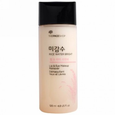 The Face Shop, ライスウォーターブライト、リップ＆アイメイク落とし、4.0 oz（120 ml） (Discontinued Item)