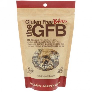 The GFB, グルテンフリーバイト、チョコレート・チェリー・アーモンド、 4 oz (113 g) (Discontinued Item)