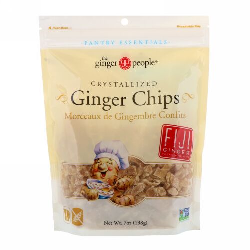 The Ginger People, Crystallized Ginger Chips, 7 oz (198 g) (Discontinued Item)