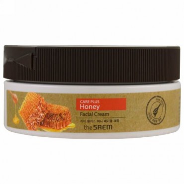 The Saem, ケアプラス・ハニーフェイシャルクリーム、6.76 fl oz (200 ml) (Discontinued Item)