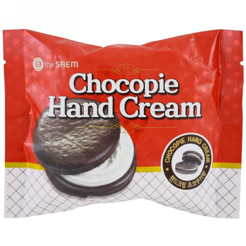 The Saem, Chocopie Hand Cream, Cookies & Cream, 1.18 fl oz (35 ml) (Discontinued Item)