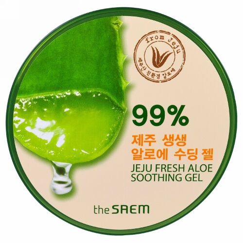 The Saem, 済州フレッシュ・アロエ・スージングジェル、10.14 液体オンス（300 ml） (Discontinued Item)