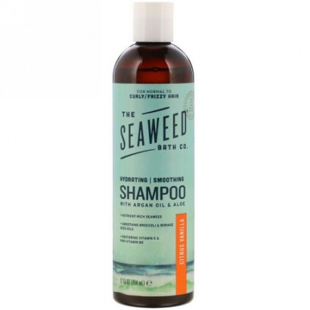 The Seaweed Bath Co., Hydrating Smoothing Shampoo, Citrus Vanilla, 12 fl oz (354 ml)
