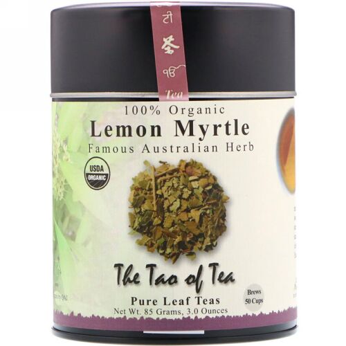 The Tao of Tea, 100％オーガニックレモンマートル、名高いオーストラリア産ハーブ、カフェインフリー、3オンス (85 g) (Discontinued Item)