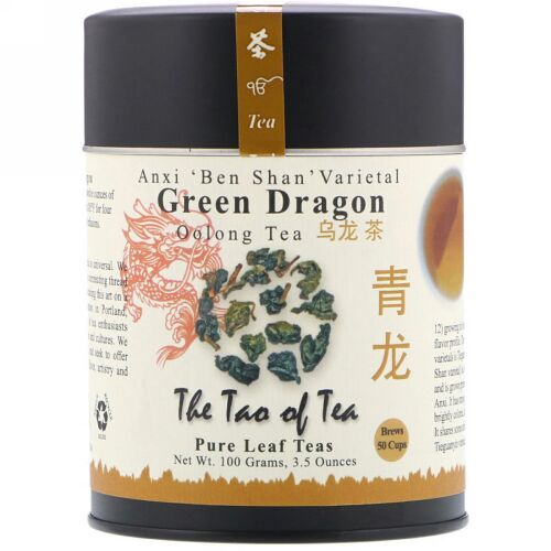 The Tao of Tea, 烏龍茶, グリーンドラゴン, 3.5 オンス (100 g)