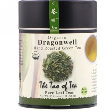 The Tao of Tea, 有機手煎り緑茶, Dragonwell, 3.0オンス (85 g) (Discontinued Item)
