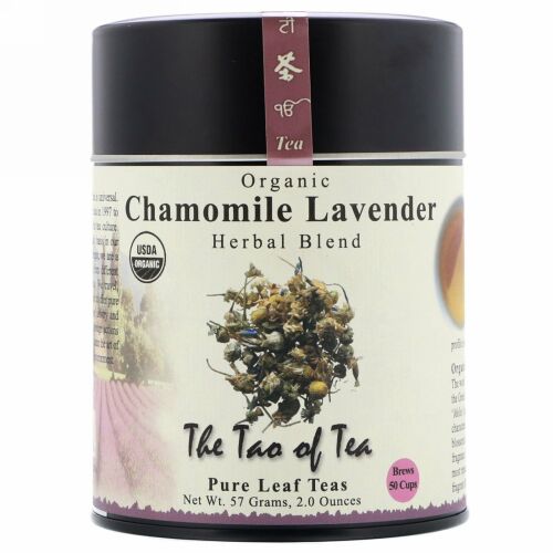The Tao of Tea, Organic Herbal Blend, Chamomile Lavender, Caffeine Free, 2 oz (57 g) (Discontinued Item)