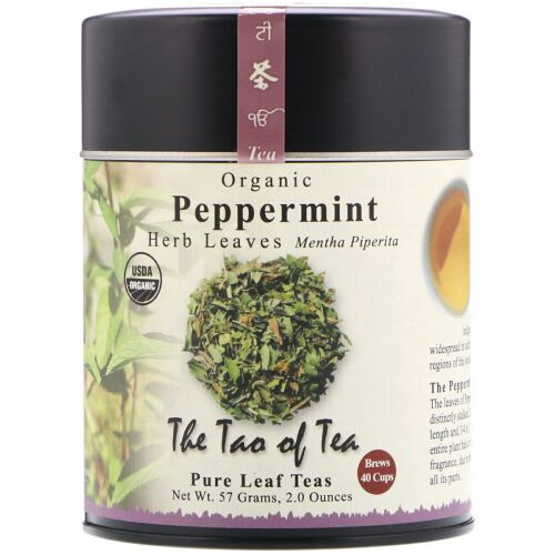 The Tao of Tea, オーガニック ハーバルティー, ペパーミント, 2 オンス (57 g) (Discontinued Item)