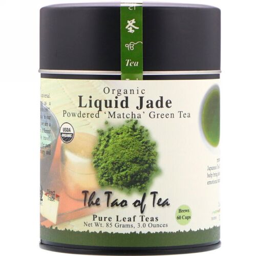 The Tao of Tea, オーガニック抹茶パウダー、リキッドジェイド、3 oz (85 g)