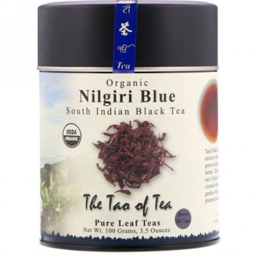 The Tao of Tea, オーガニック, 南インドの紅茶, ニルギリブルー（Nilgiri Blue）, 3.5オンス (100 g) (Discontinued Item)