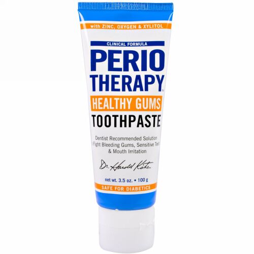 TheraBreath, ペリオ・セラピー健康な歯茎の歯磨き粉, 3.5 オンス (100 g)