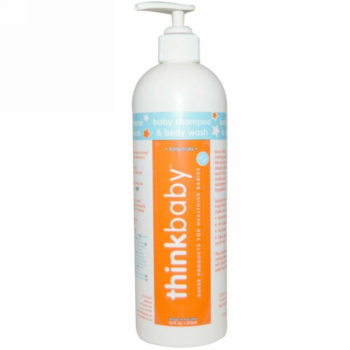 Think, シンクベビー、ベビー シャンプー アンド ボディーウォッシュ、16 fl oz (473 ml) (Discontinued Item)