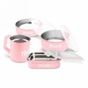 Think, コンプリート BPAフリー・フィーディングセット、 ピンク、1組