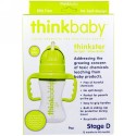 Think, シンクベイビー、 シンクスター ストロー ボトル、 ステージ D、 グリーン、 9 oz (Discontinued Item)