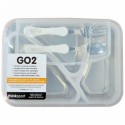 Think, シンクスポーツ、 GO2 容器、 オレンジ、 1 容器 (Discontinued Item)