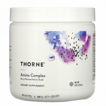 Thorne Research, Amino Complex, Berry Flavored, 8 oz (228 g)