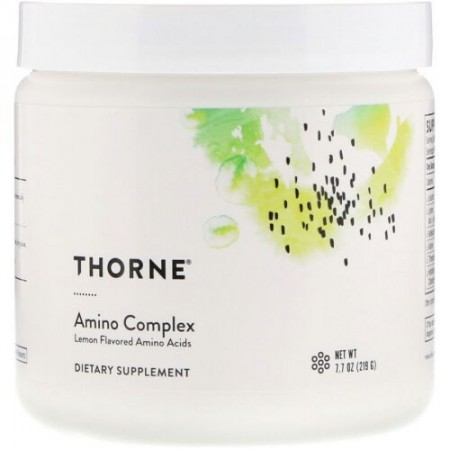 Thorne Research, Amino Complex, Lemon Flavored, 7.7 oz (219 g)