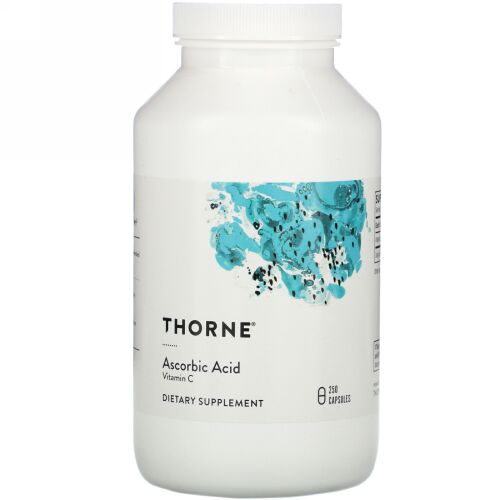 Thorne Research, アスコルビン酸、250カプセル