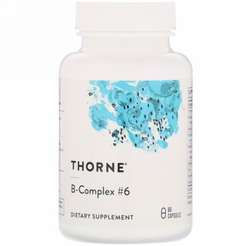Thorne Research, B複合体 #6、60カプセル