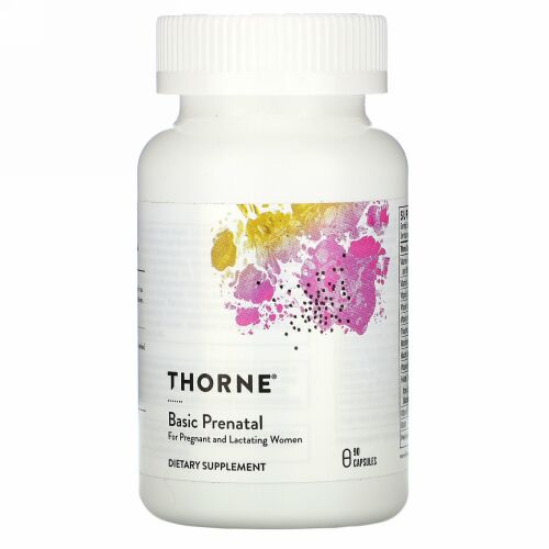 Thorne Research, ベーシックプレナタル、90錠