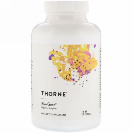 Thorne Research, バイオジェスト, 180 ベジカプセル