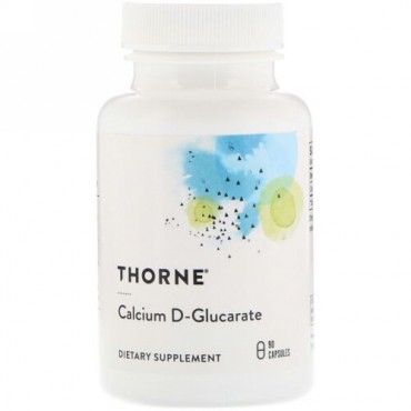 Thorne Research, D-グルコン酸カルシウム, 90植物由来カプセル