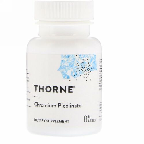 Thorne Research, クロミウムピコリネート、60カプセル
